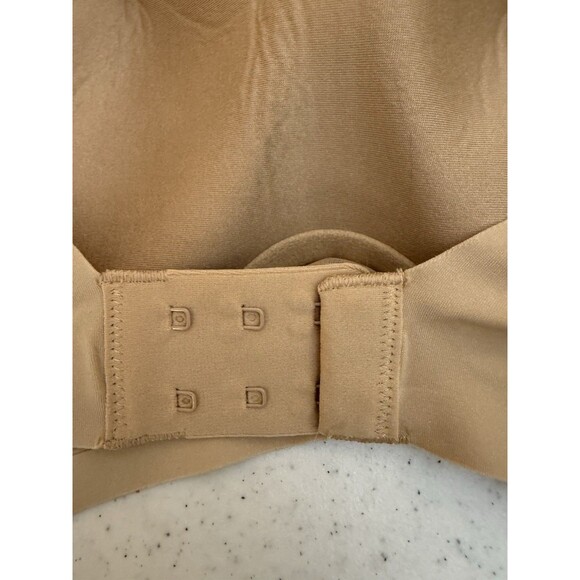 Large NEW True & Co True Body Triangle Convertible Strap Bra, Beige 36C/D 38A/B - Picture 6 of 10